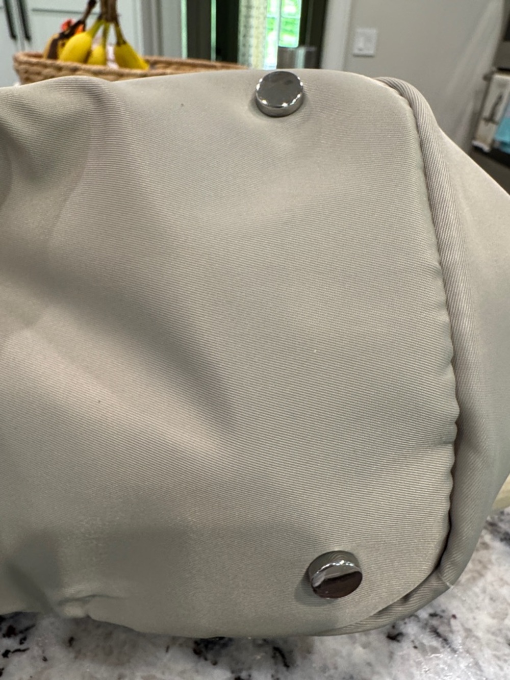 NWT Tommy Bahama Canvas Tote Bag w/Luggage Handle Sleeve - Picture 8 of 8
